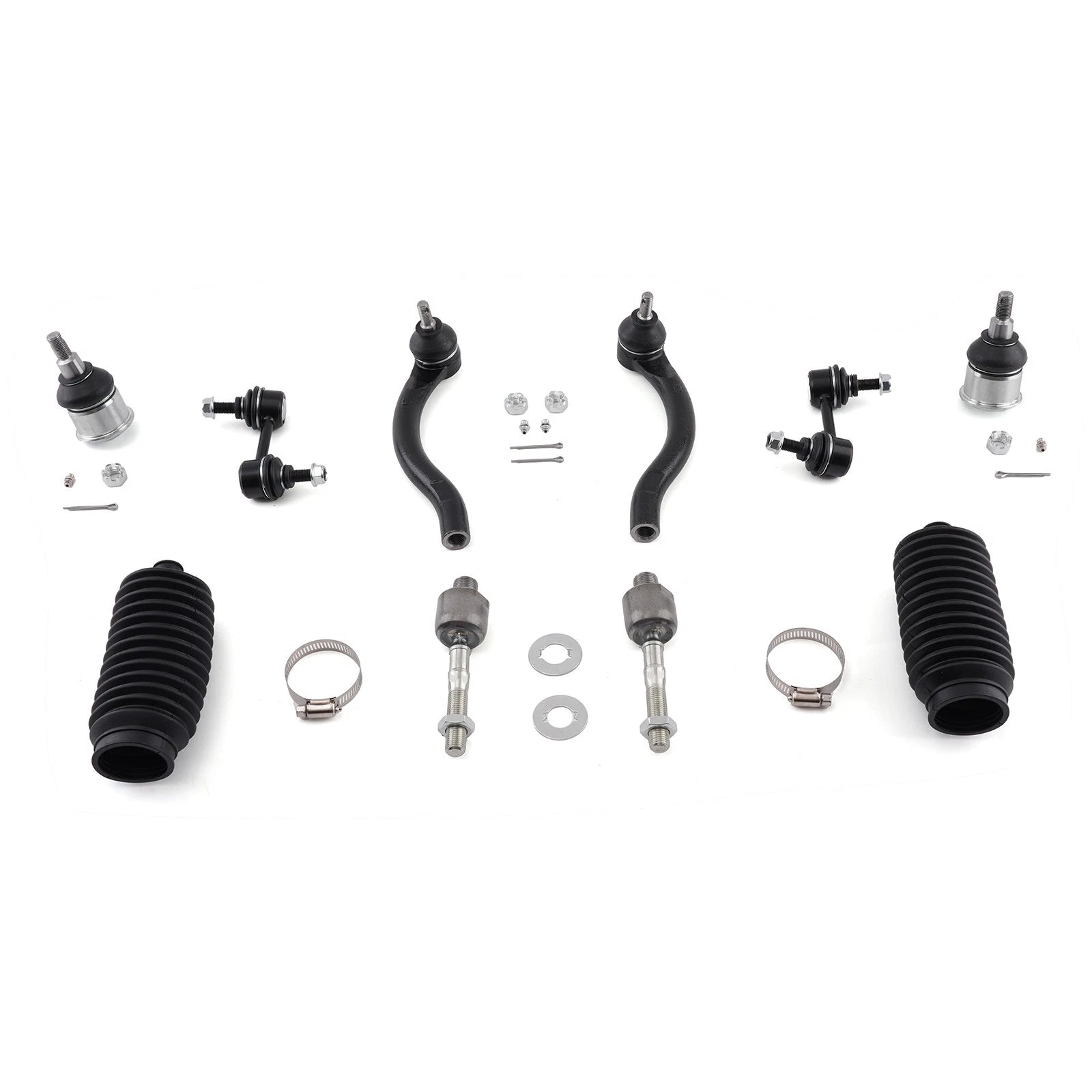 10x Front Lower Ball Joint Sway Bar Tie Rod Ends for Honda Accord (2003–2007)