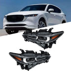 Set of 2 LED Headlights for Mazda CX-5 (2022-2024)