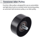 Drive Belt Idler Pulley for Chevrolet Silverado (2013–2021) No. 24506756 Black