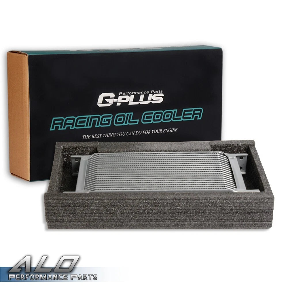 19 Row 10AN Aluminum Engine Oil Cooler Kit for Universal Applications