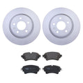 Hella Rear Rotors & TRW Pro Low-Met Disc Brake Pads Kit for Audi A4 (2017–2018)