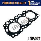 Cylinder Head Gasket for Mitsubishi L3E, MT15, MT15D, MT16, MT16D (30l01-01102)