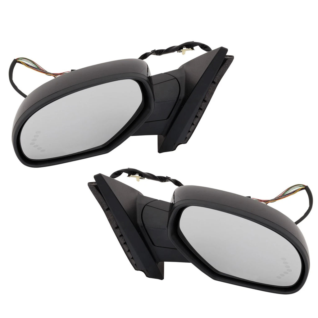 Power Heated Mirrors for Chevrolet Silverado 1500 (2007–2013) with Signal Lamp