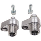 2X AC Compressor Connector Fittings for LS Engine Swap (10S17F, 10S20F)
