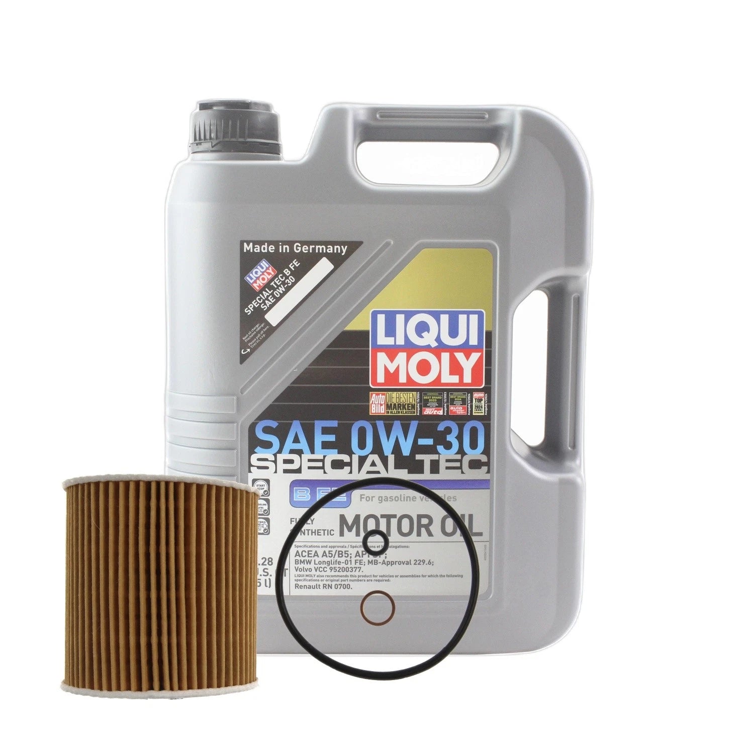 5L Liqui Moly Special Tec B FE 0W-30 Oil Change Kit for BMW N20B20A (2012–2015)