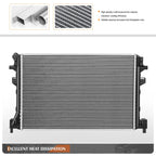 Cooling Radiator DPI-13617 for VW E-Golf Jetta 1.4T (2015–2020)