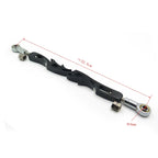 Black Slotted Flame Shift Linkage for Harley Softail (1985–2008) FLHR FLT FLHT