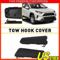 Tow Hook Eye Lower Cover Cap Pair for Toyota RAV4 (2019â2020)
