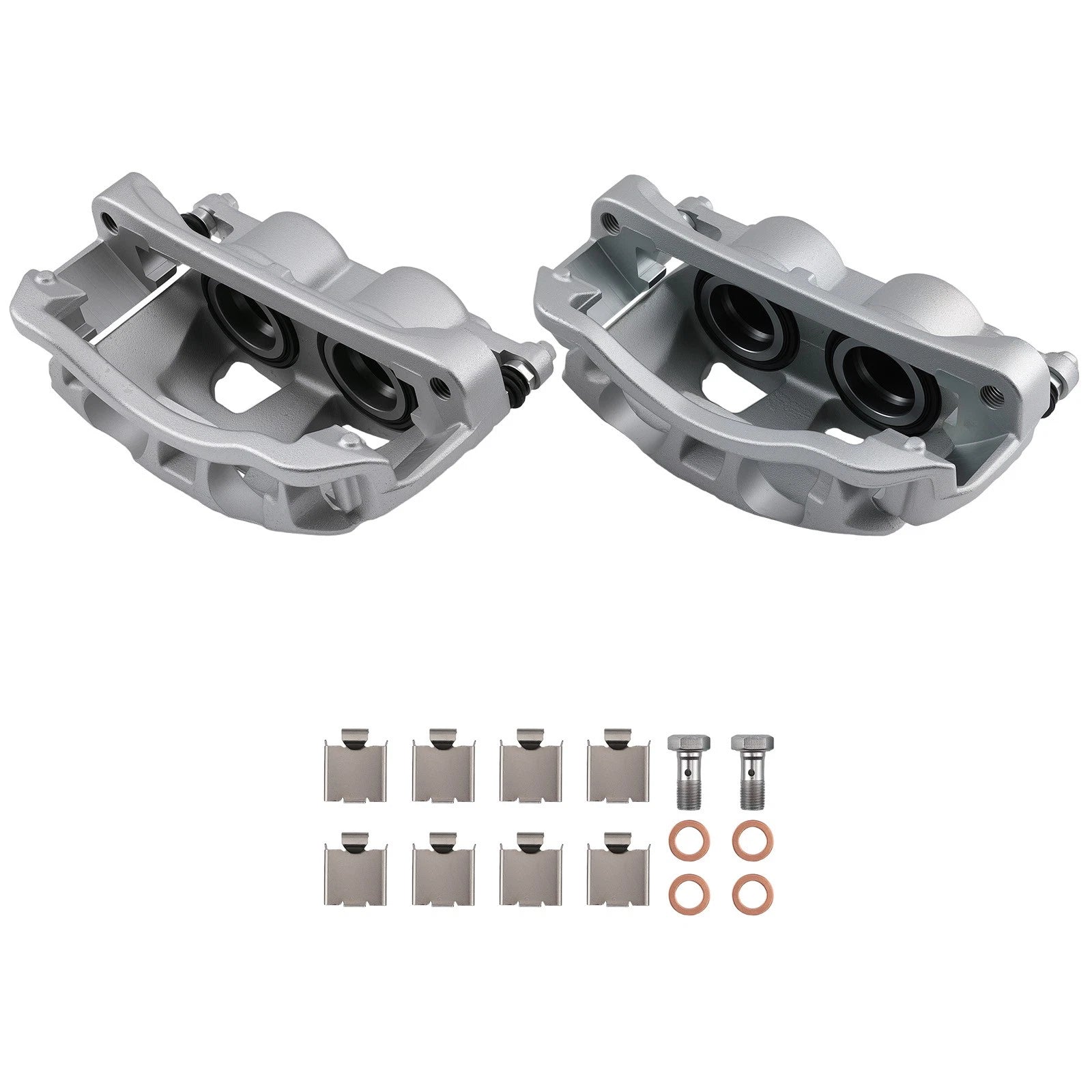 Set of 2 Front Disc Brake Calipers for Ford E-350/450 Super Duty (2008–2019)