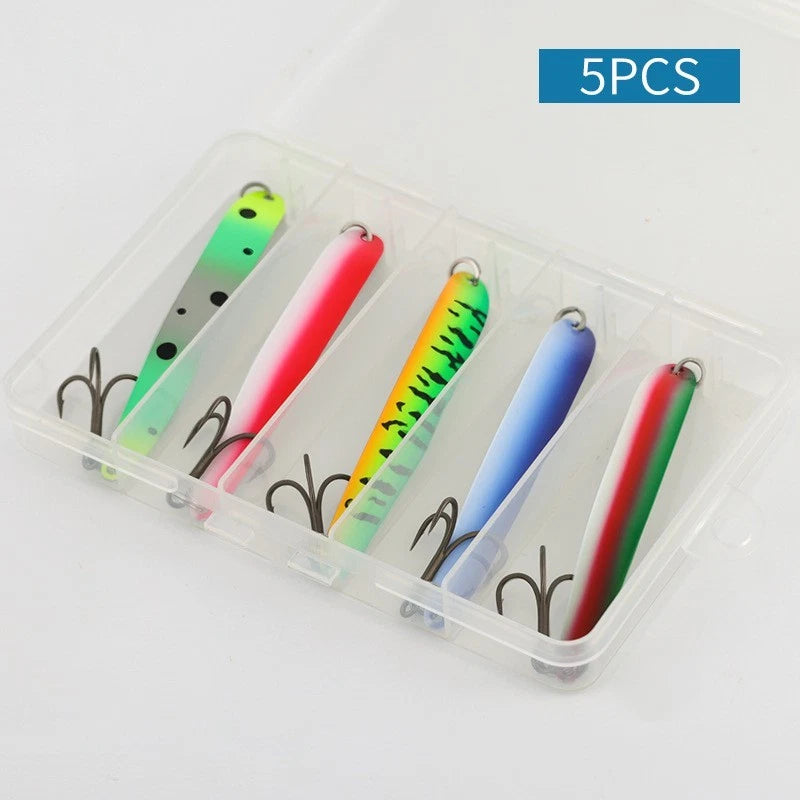 Swimbait Spinner Lures for Freshwater Fishing (Metal Construction)