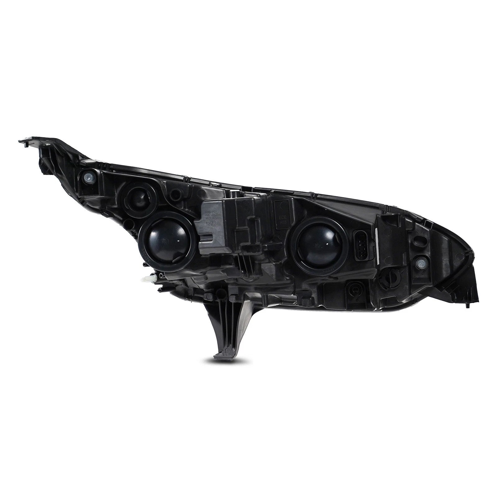 Halogen Headlight Chrome Left Driver for Ford Transit Connect (2014–2018)