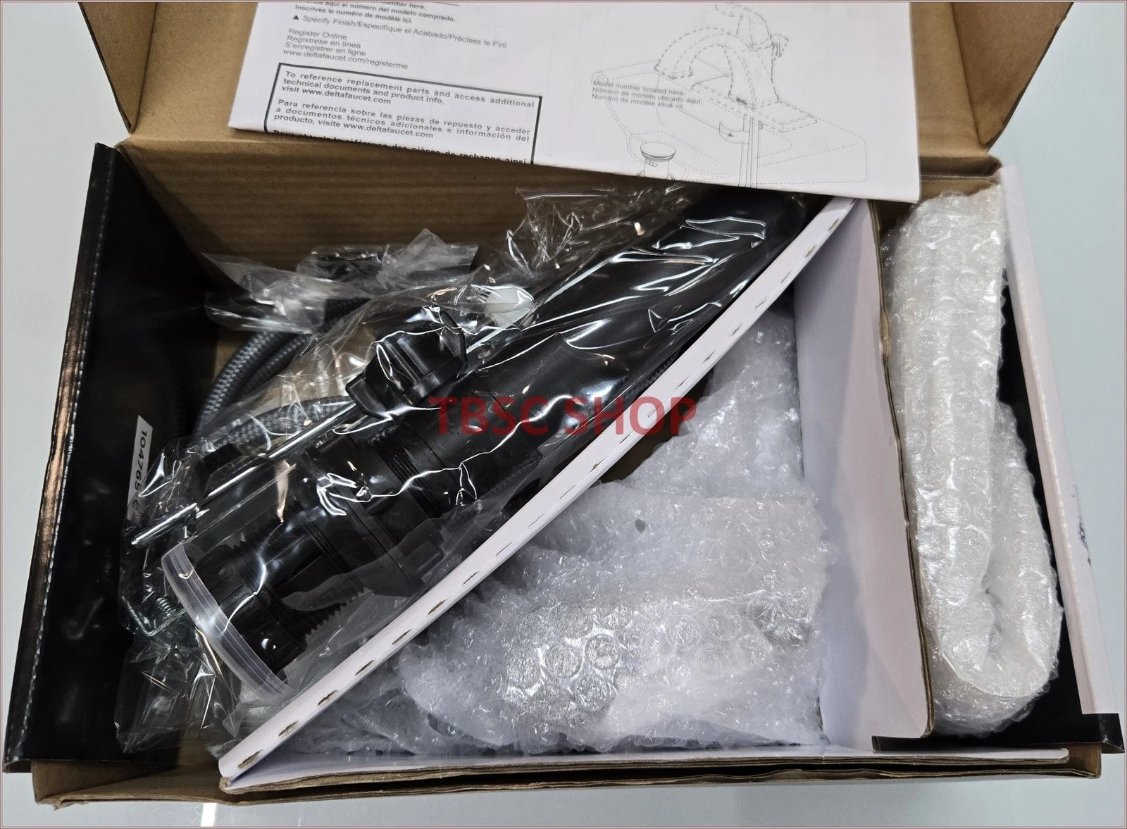 Delta Larkin 15890LF Single Handle Bathroom Faucet for (USED)