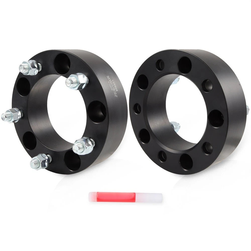 Set of 2 Wheel Spacers 2" for Ford E150 (2003–2006) & Jeep CJ3 (1959–1966)