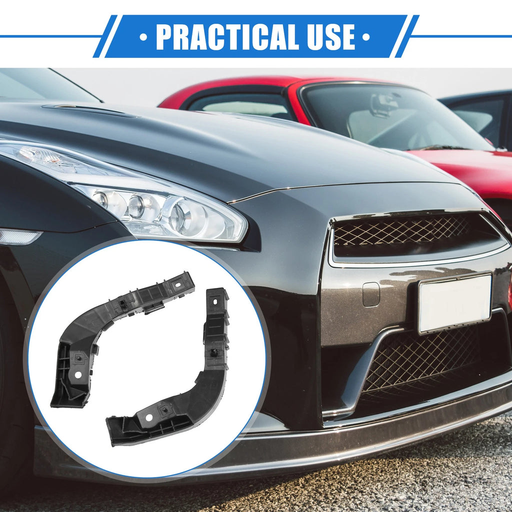 Pair Front Bumper Brackets for Hyundai Elantra (2008–2010)