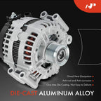 Alternator for BMW X5 E70 (2007–2010) 7-Groove Clutch Pulley