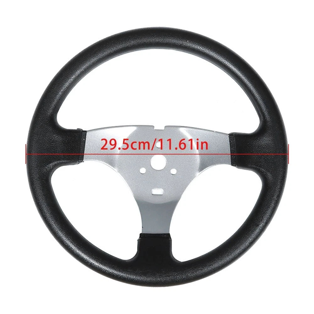 Steering Wheel Assembly & Gear Rack Pinion for Go Kart 110cc