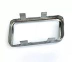 Clutch Pedal Pad Stainless Trim Replacement for 1965-1968 Ford Mustang