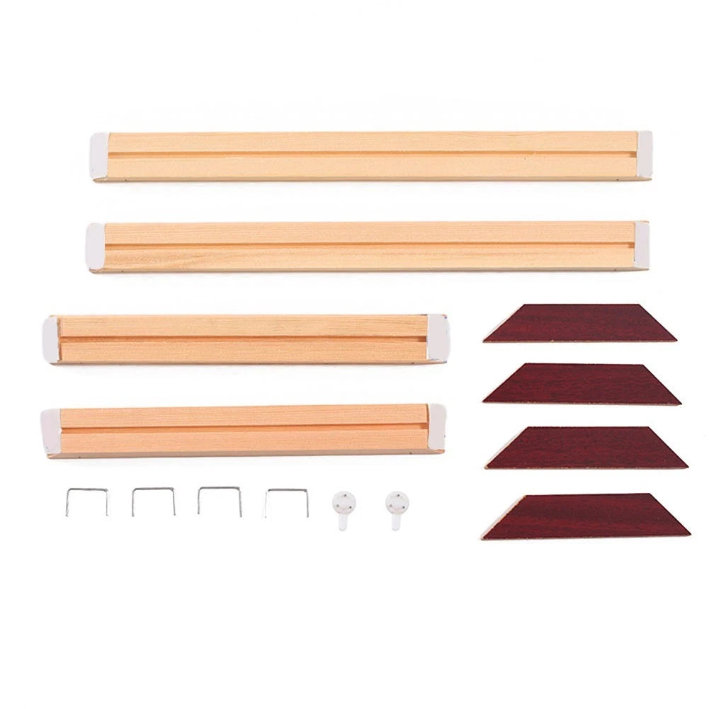 Set of 2 Easy Assembly Wooden Frames for Posters and Prints