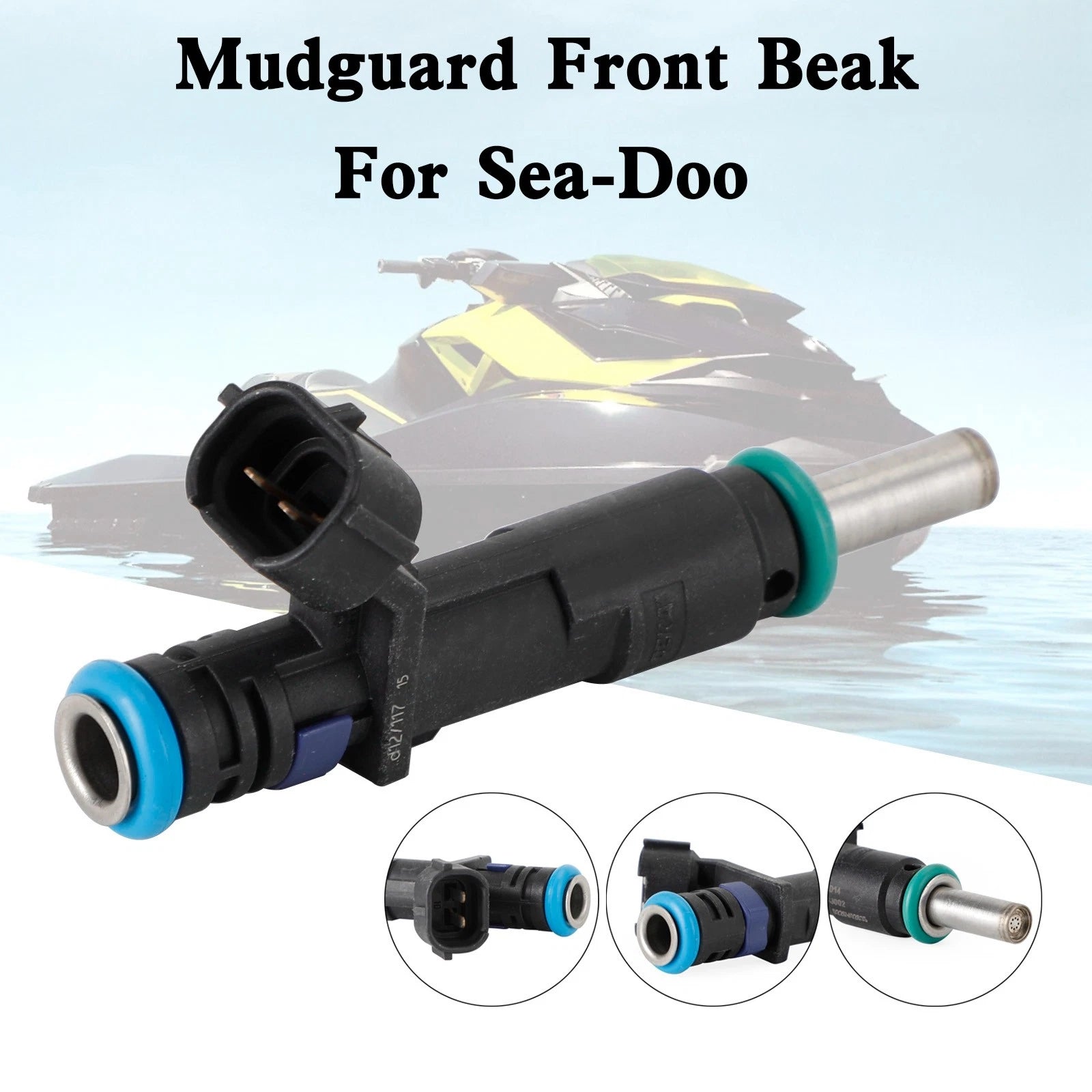 Set of 4 Fuel Injectors 420874836 420874848 for Seadoo GTI 130/SE 130/GTS 130 (2011–2015)