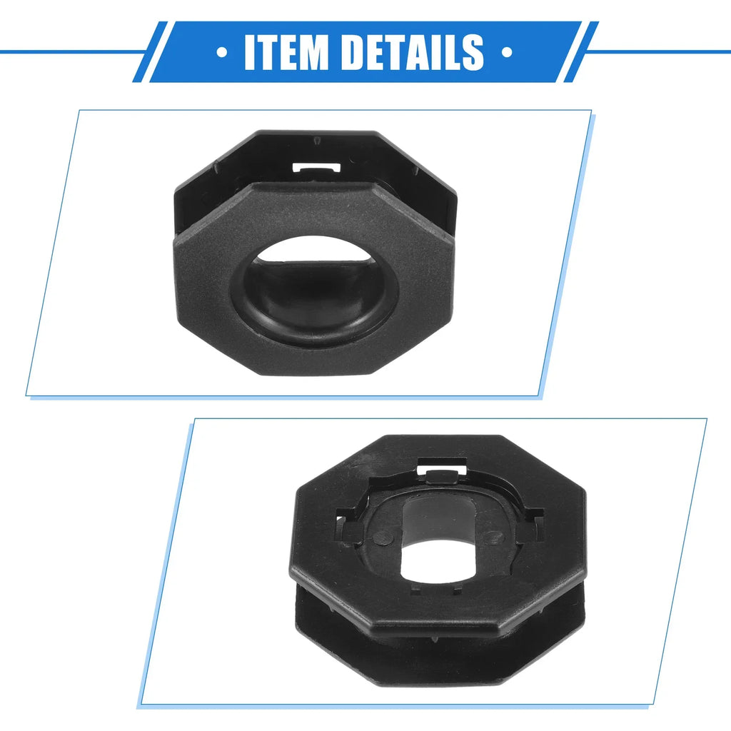 4pcs Car Holder Retainers for Lexus GS 2013-2019 Durable Plastic Black