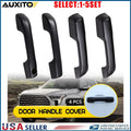 Matte Black Exterior Door Handle Cover for Toyota Tundra (2022–2024) 4-20X