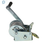 800lbs Hand Winch with 26FT Wire Rope and Hook for Trailer & Boat