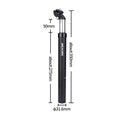 Comfort Saddle Seat Post for MTB Ebike Tricycle BMX (31.6mm x 350mm)
