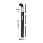 Comfort Saddle Seat Post for MTB Ebike Tricycle BMX (31.6mm x 350mm)