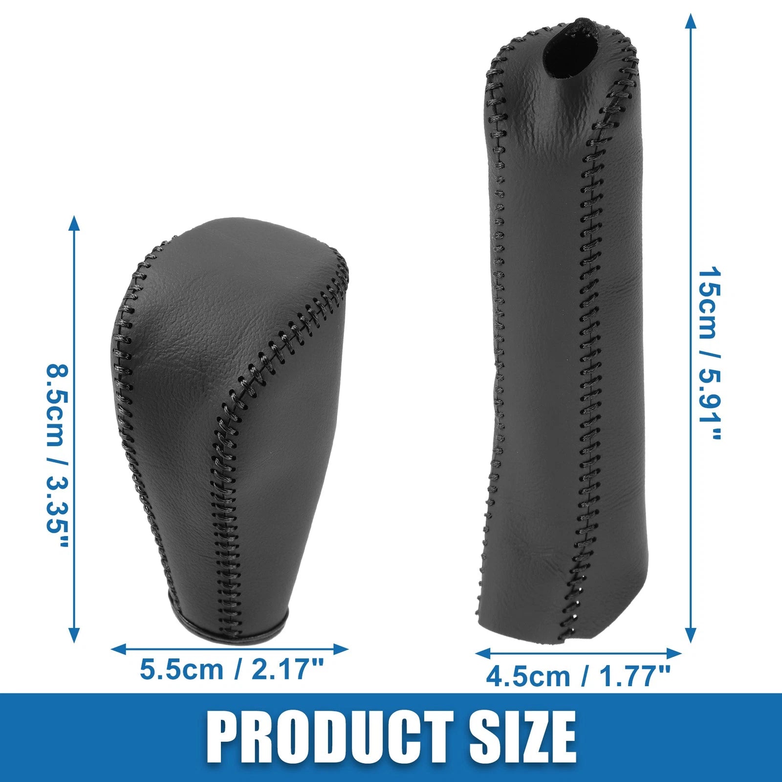 Set of 2 Gear Shifting Knob Cover & Hand Brake Cover for Toyota Corolla (2014–2018)