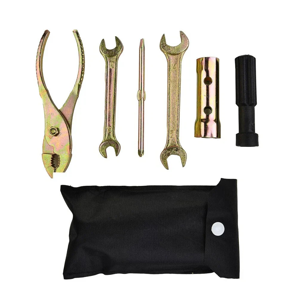 Wrench 8-10 12-14 Sleeve Screwdriver Storage Bag for Motorcycle