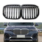 Front Kidney Grille Bumper Cover Trim for BMW X7 (2019-2022)