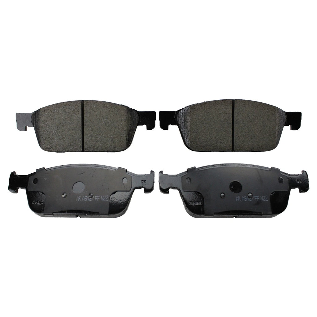 Brake Rotor and Akebono ProACT Pads Kit for Ford Transit Connect (2010–2013)
