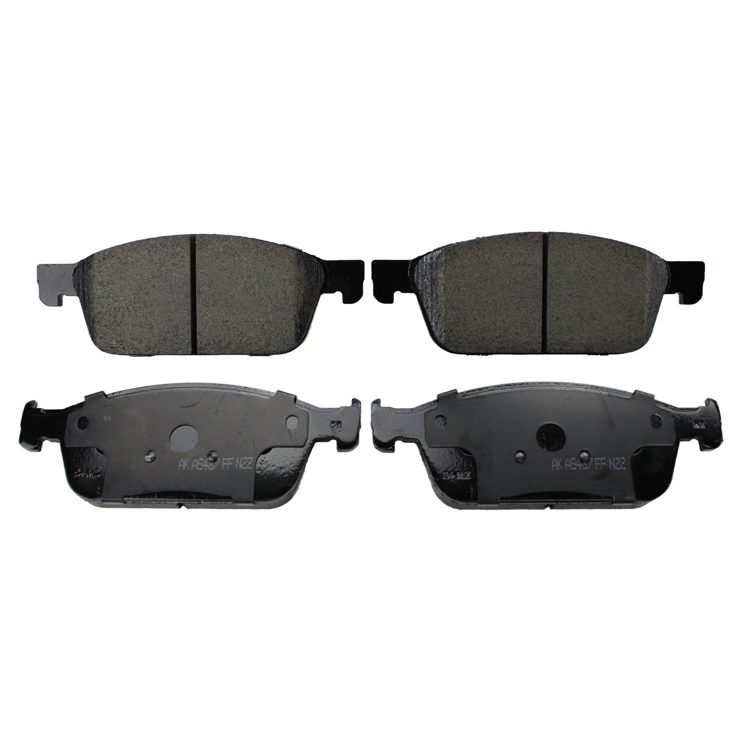 Brake Rotor and Akebono ProACT Pads Kit for Ford Transit Connect (2010–2013)