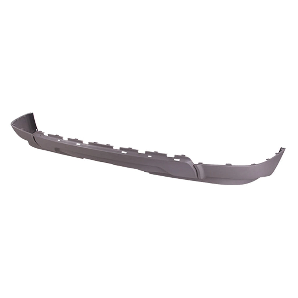 Replacement Textured Polypropylene Rear Lower Bumper Cover w/o Dual Exhaust