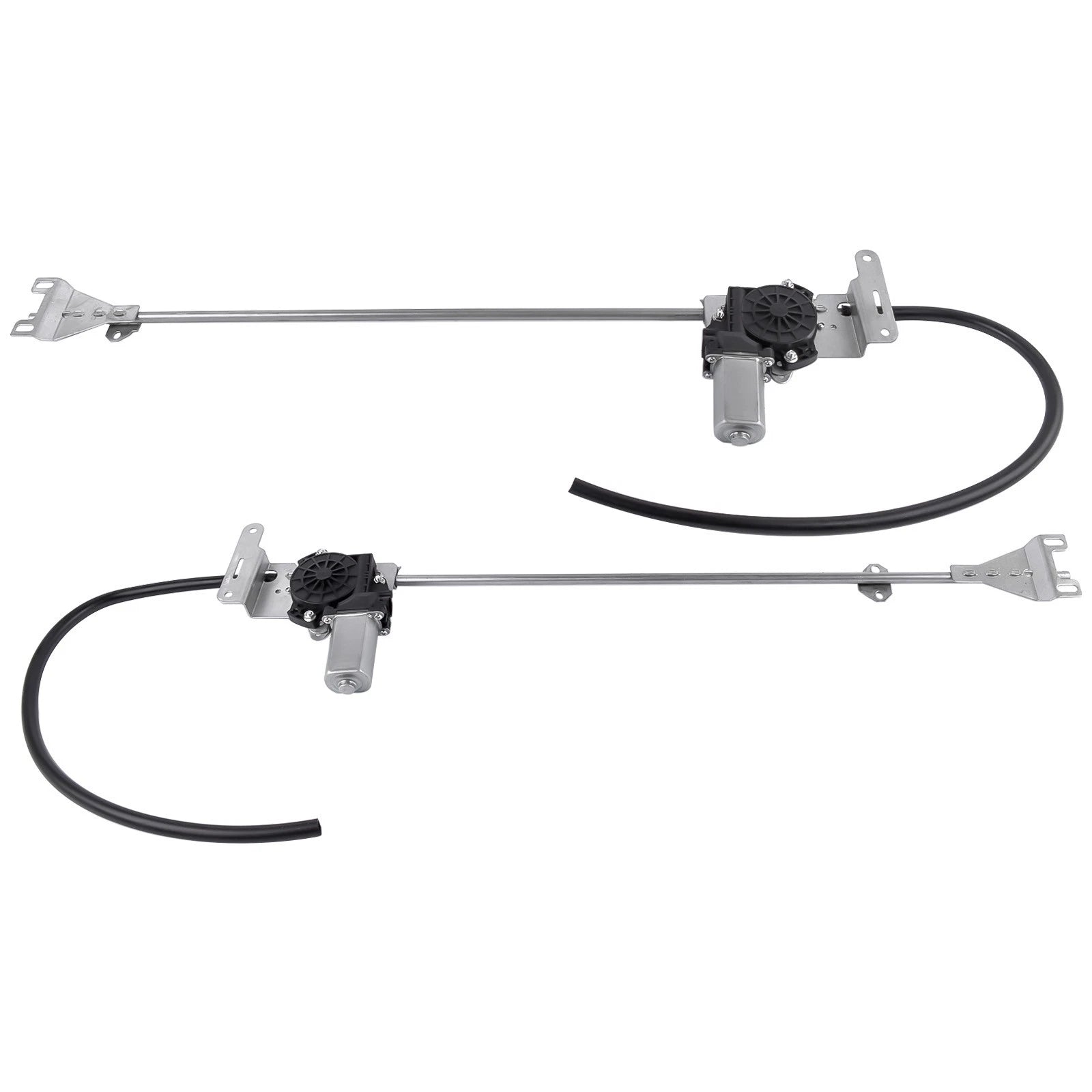 Set of 2 Power Window Regulators with Motor for Freightliner Argosy (1999–2011)