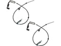 Set of 2 Rear Parking Brake Cables for Mazda Tribute (2001–2004) RS237YY