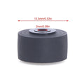 Pinch Roller for Cassette Recorder (13.5x8x6.8x2mm) Black Rubber