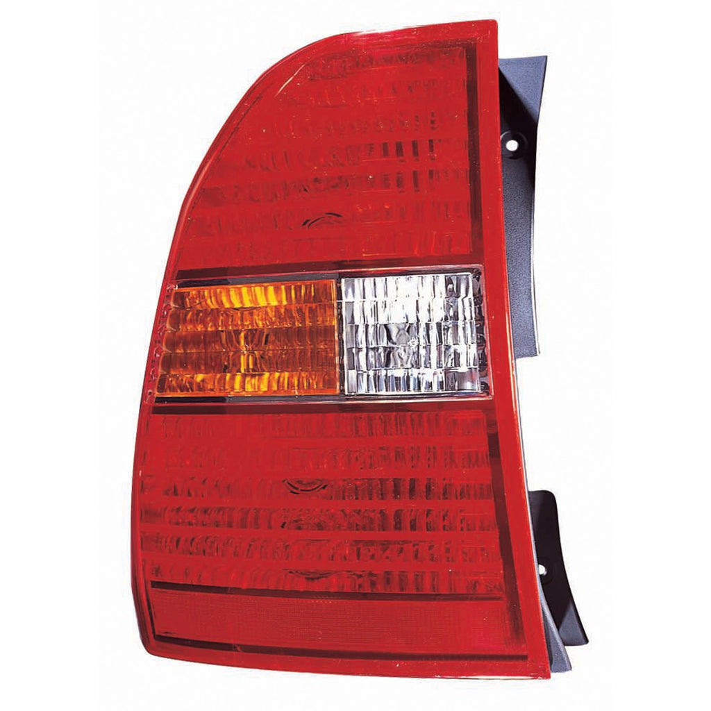 Replacement Driver Side Tail Light Assembly w/Orange and Clear Center Section