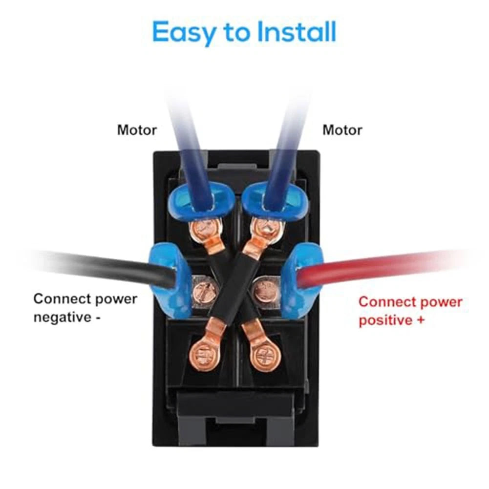 Stabilizer Momentary DPDT Switch 30A for Tongue Jack Reversal