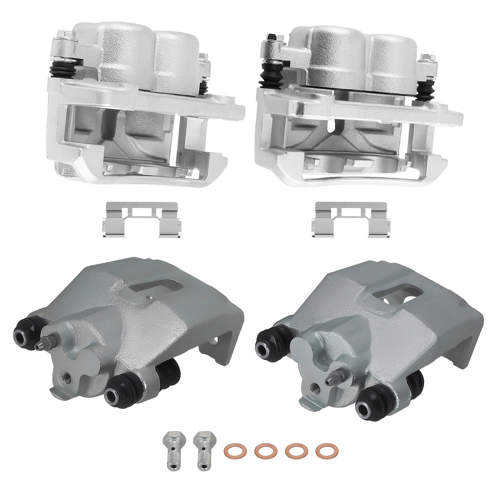 Front Rear Brake Caliper Set for Ford F-150 and Lincoln Mark LT (2005–2008)