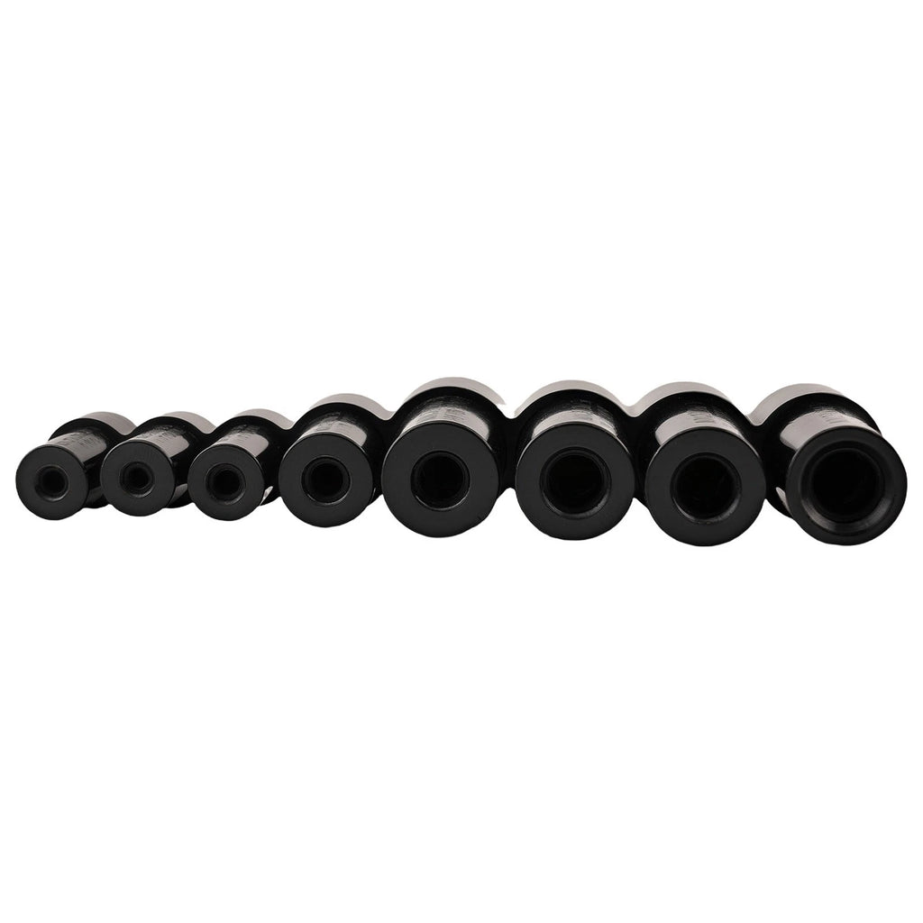 Set of 4 Tap Socket Adapters for Thread Making 1/8-1/2in NPT