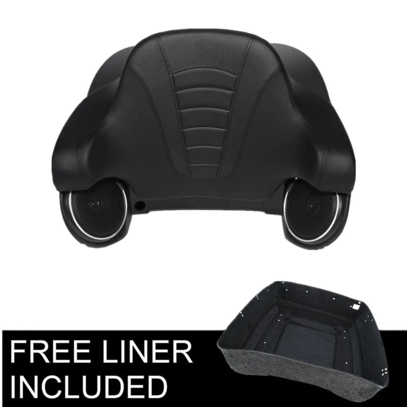 Backrest Pad Speakers for Harley Touring Models (2014–2026)