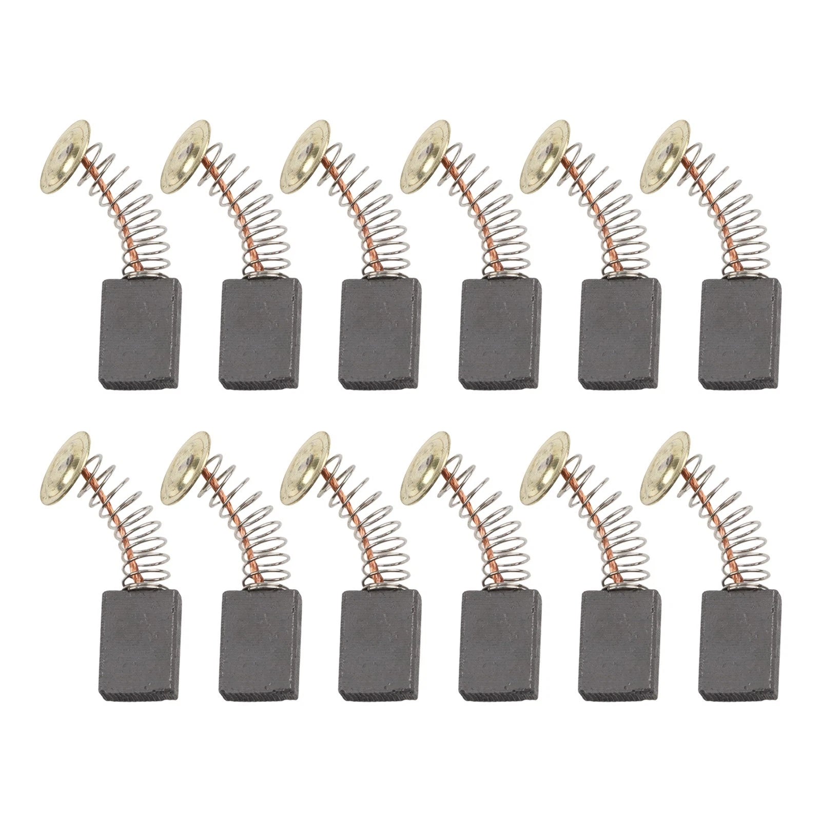 Carbon Brush Set for Drill Chain Saw 6x12x17mm (12pcs Pack)