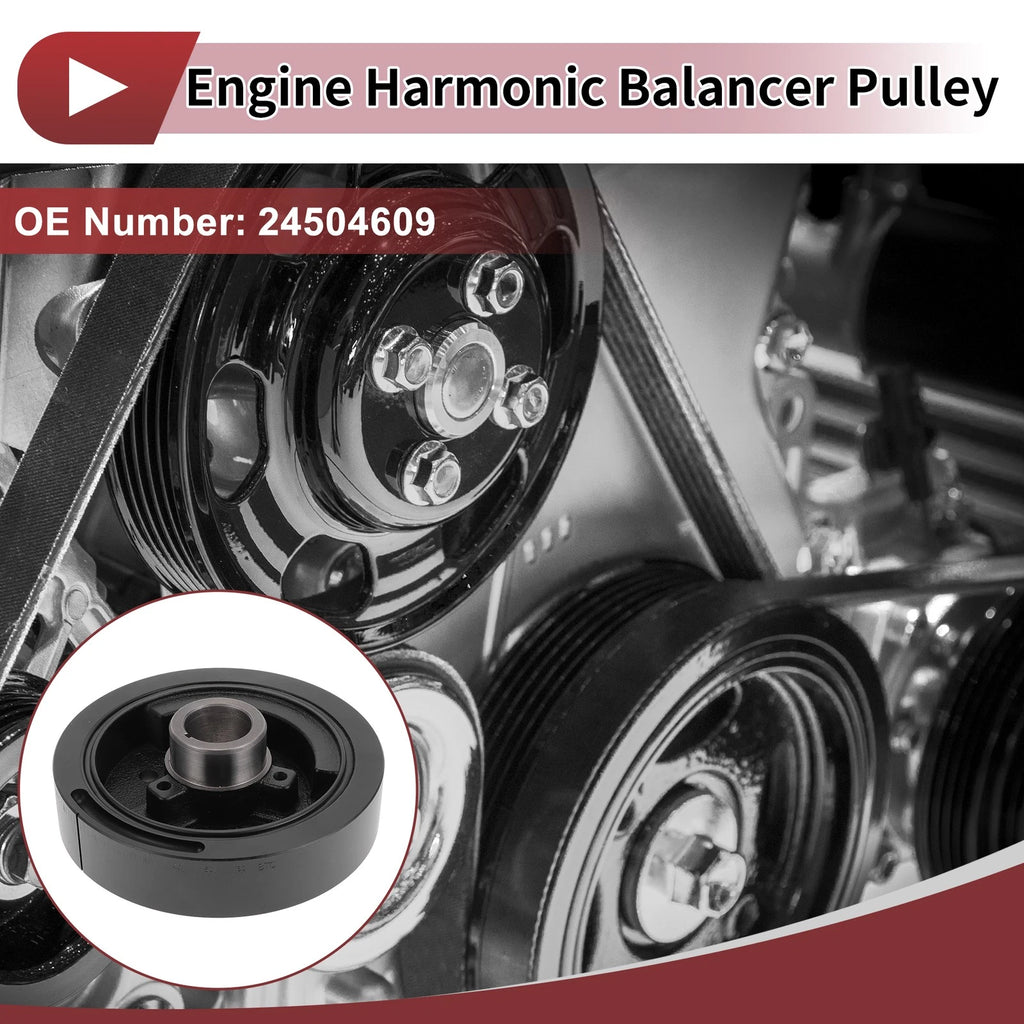 Engine Harmonic Balancer Crankshaft Pulley for Pontiac Montana (1999–2005) No. 24504609