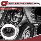 Engine Harmonic Balancer Crankshaft Pulley for Pontiac Montana (1999–2005) No. 24504609