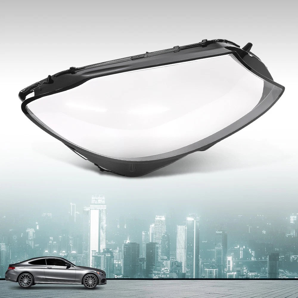 Headlight Replacement Lens for Mercedes-Benz W205 C Class (2015–2017)