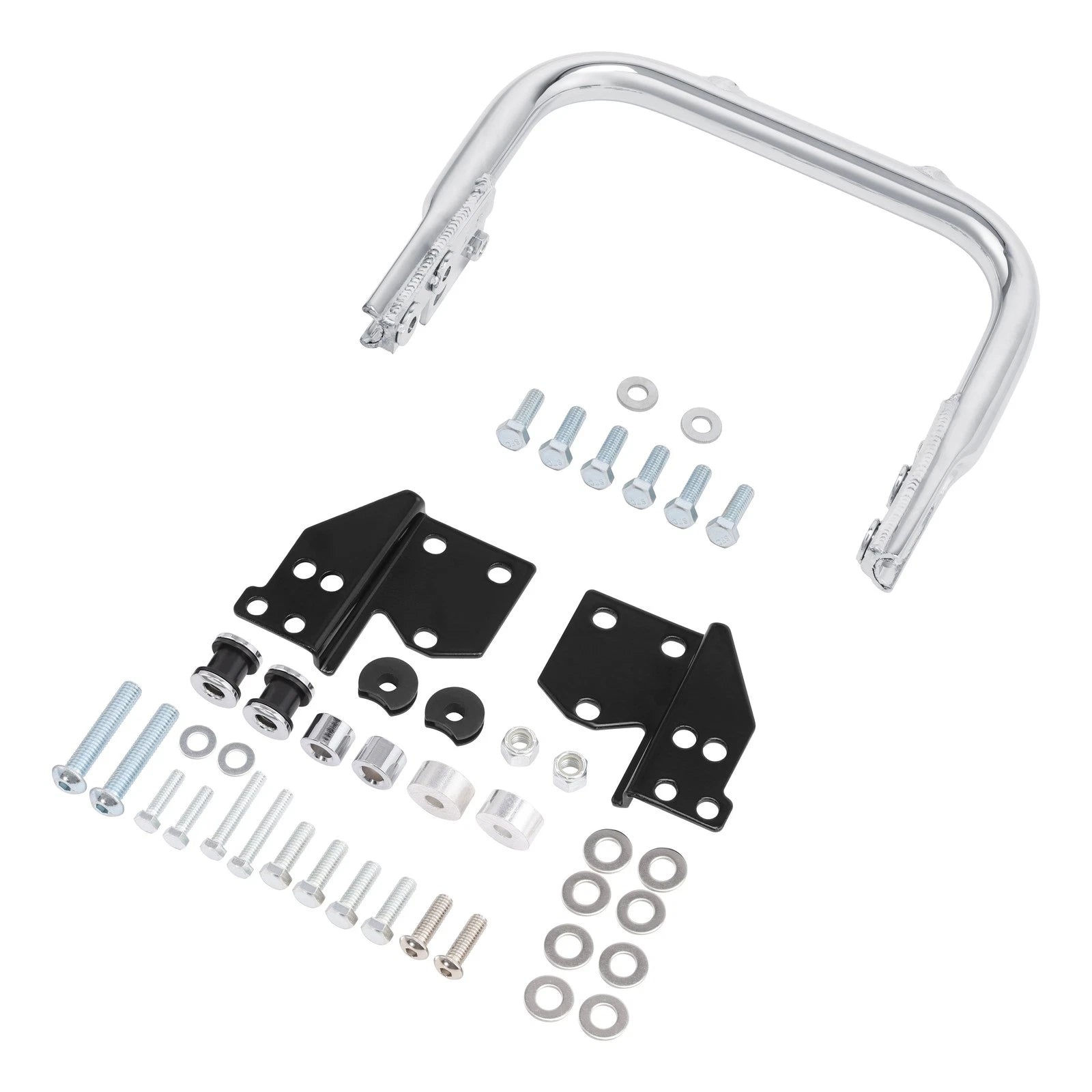 License Plate Support Mount Tube Docking Hardware for Harley Touring (1997–2008)