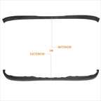 Rear Step Bumper for Ram 1500 (2019–2024) with Dual Exhaust Cutout, Black