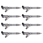 Set of 8 Fuel Injectors for Chevy GMC 6.6L V8 Duramax (2004–2005)