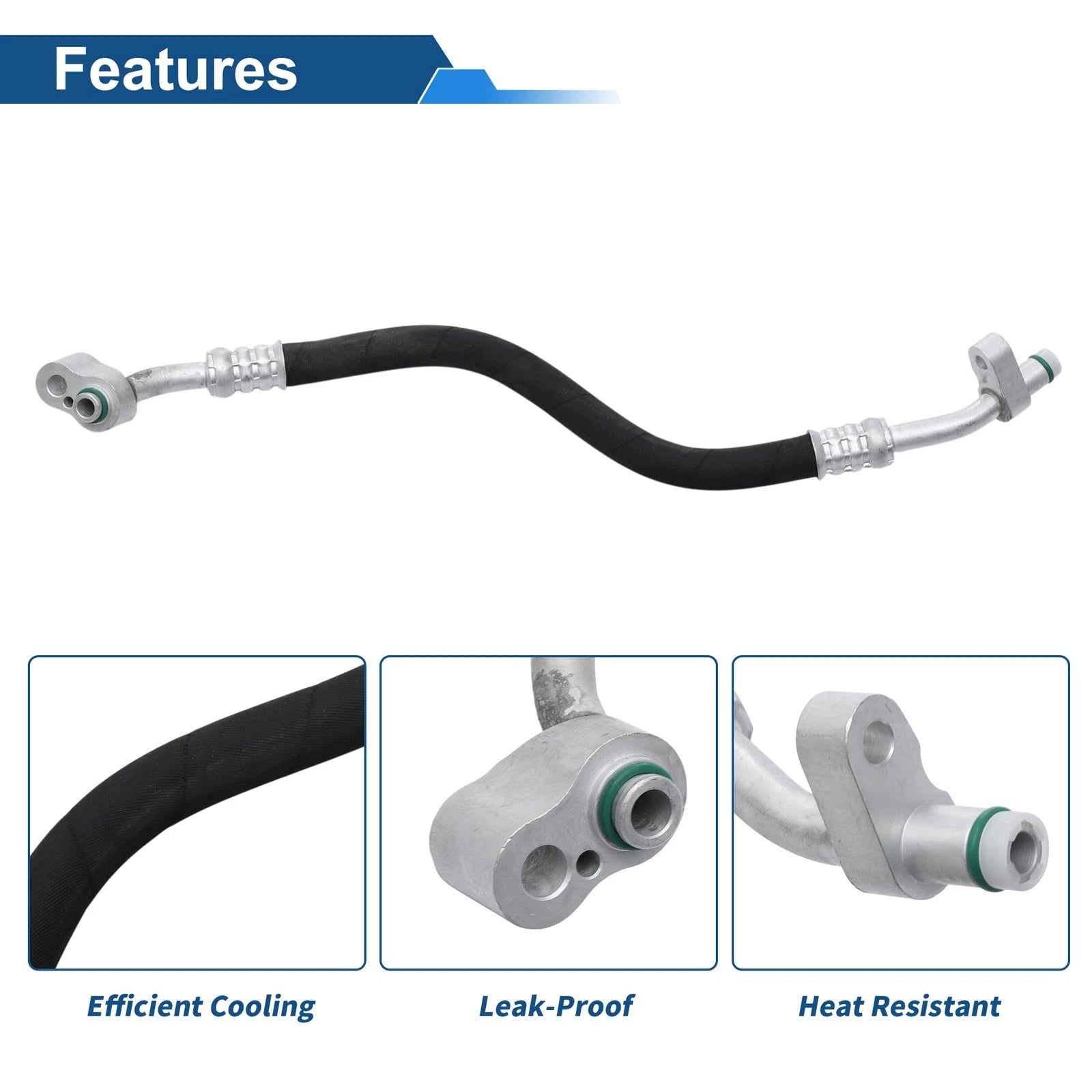 A/C Refrigerant Liquid Hose for Mercedes-Benz S-Class (2005–2013) No.2218301516